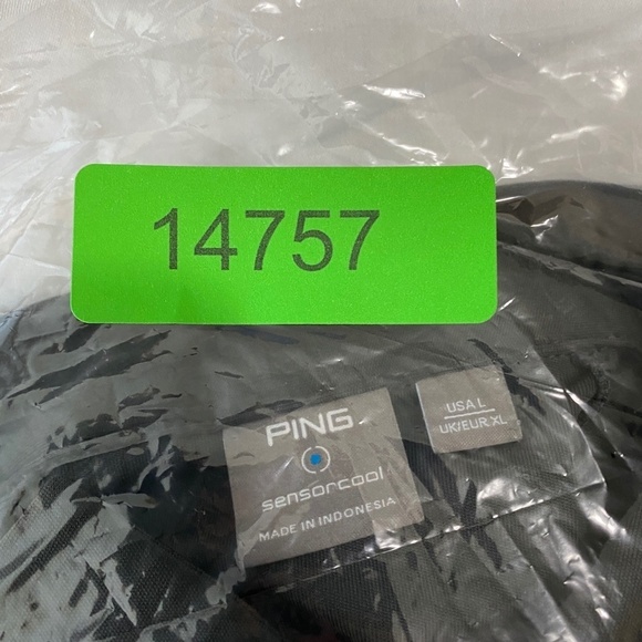 PING Men's Greenish-Gray Sensorcool Short Sleeve‎ Golf Polo Shirt Size Large - Picture 11 of 11